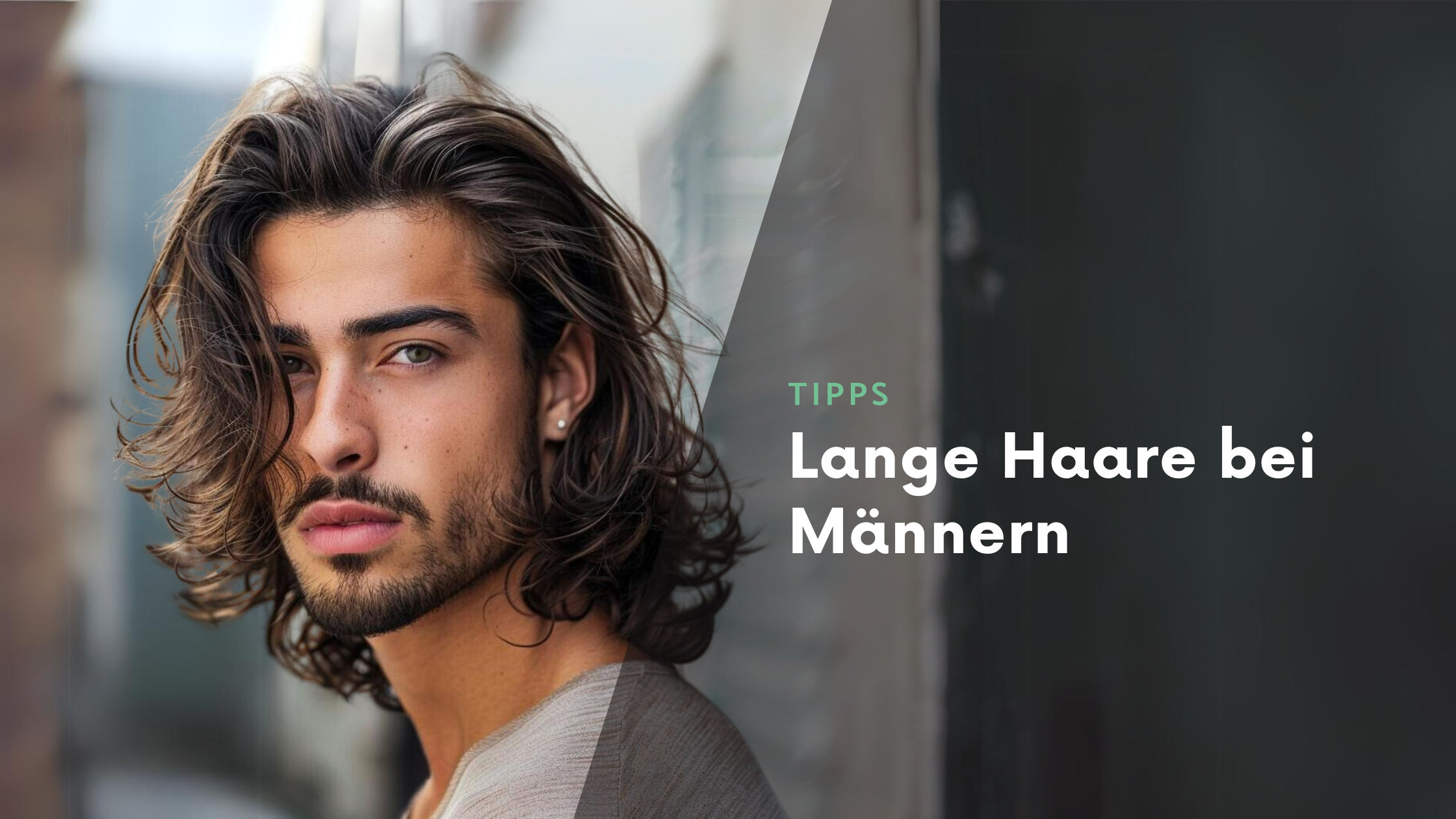 Lange Haare bei Männern