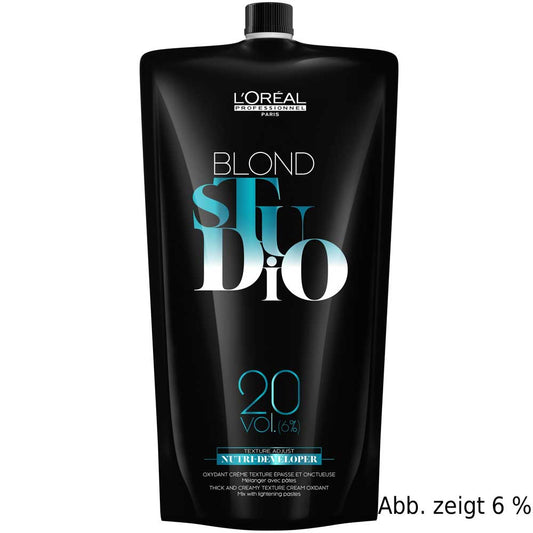 L'Oréal Professionnel Blond Studio Platinium Nutri-Développeur 9 %, 1000 ml