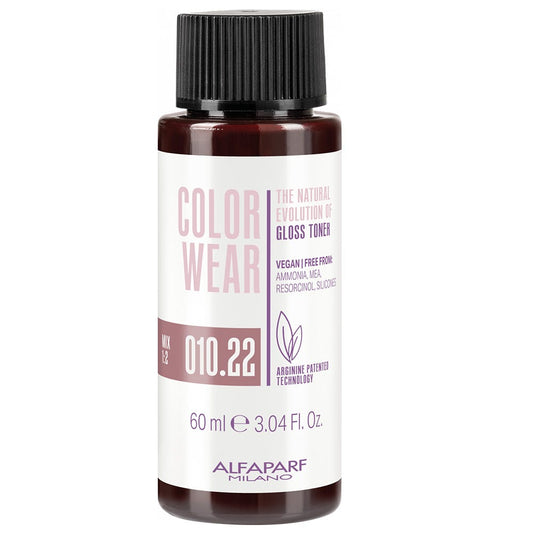 Alfaparf COLOR WEAR LIQUID Gloss Toner 010.22 60ml