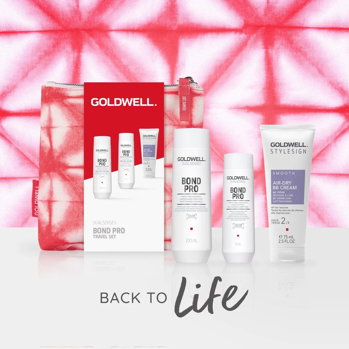 FREE Goldwell Dualsenses Bond Pro + StyleSign Travelbag