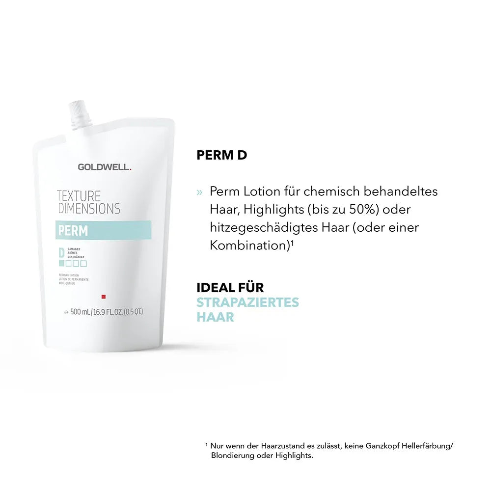 Goldwell Texture Dimensions Perm D - Damaged 500 ml