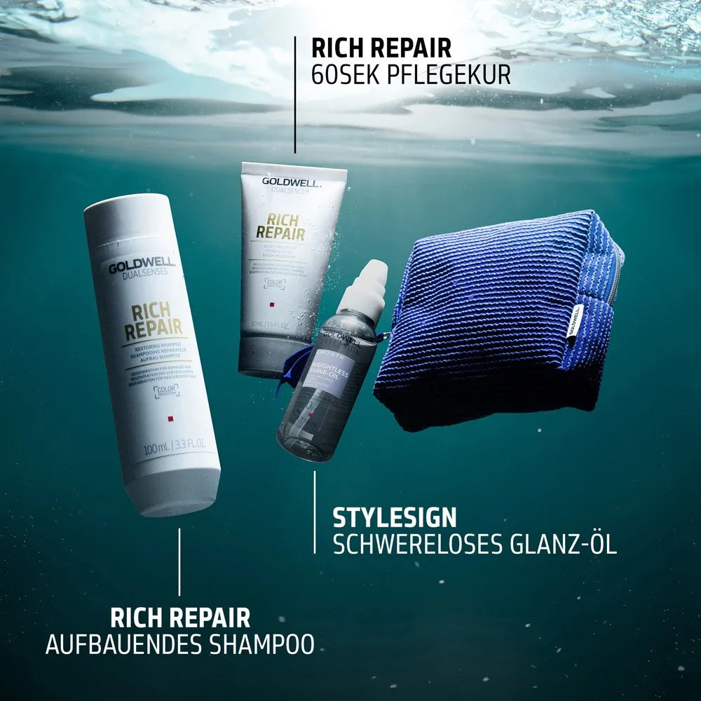 Goldwell DUALSENSES RICH REPAIR &amp; STYLESIGN TRAVEL SET 25