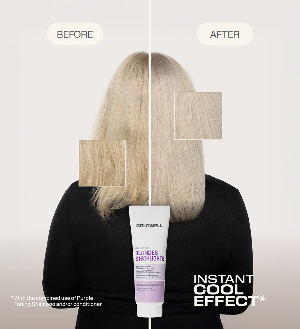 Goldwell Dualsenses Blondes & Highlights Farbgebendes Shampoo 250 ml