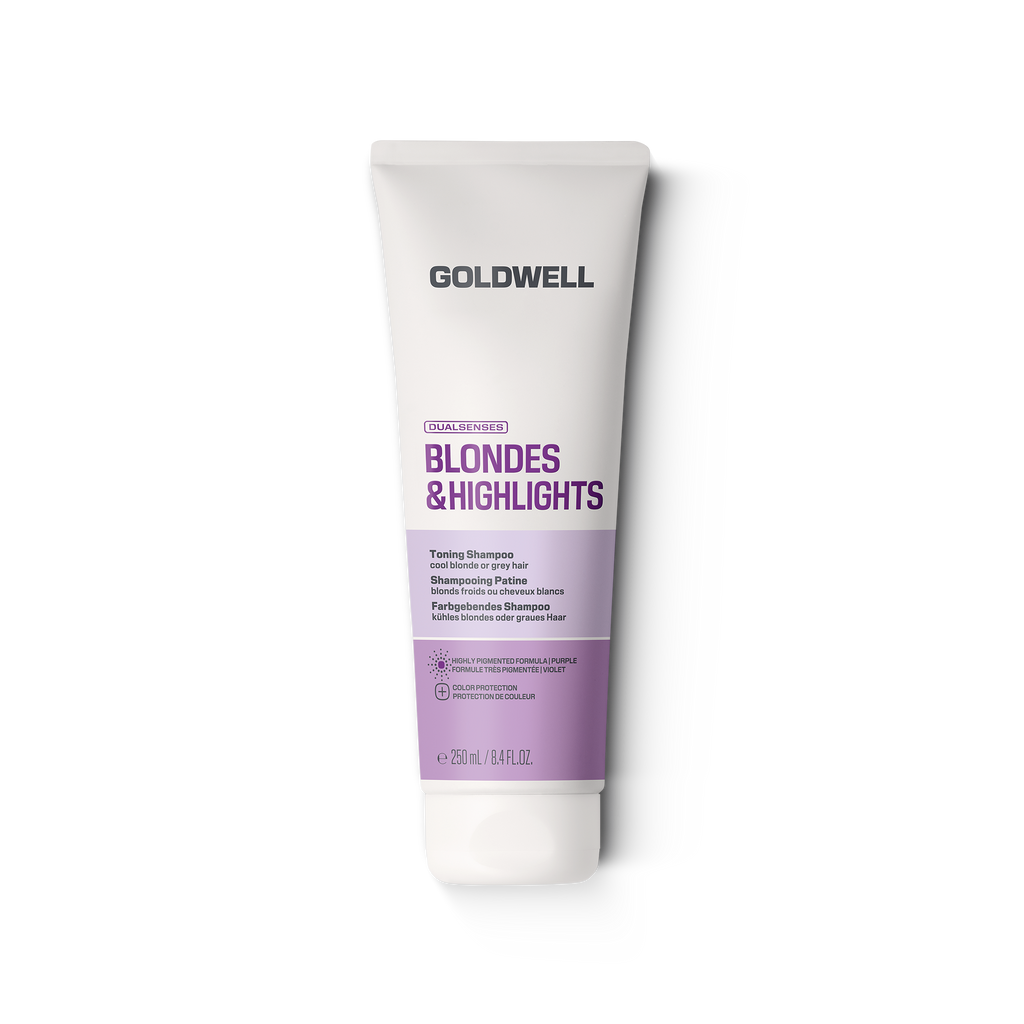 Goldwell Dualsenses Blondes & Highlights Farbgebendes Shampoo 250 ml
