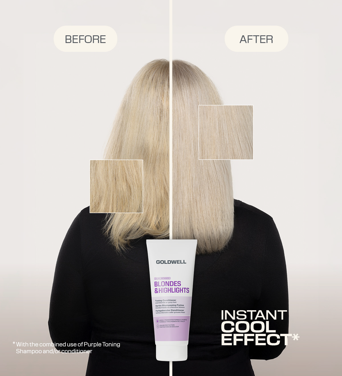 Goldwell Dualsenses Blondes & Highlights Farbgebender Conditioner 200 ml