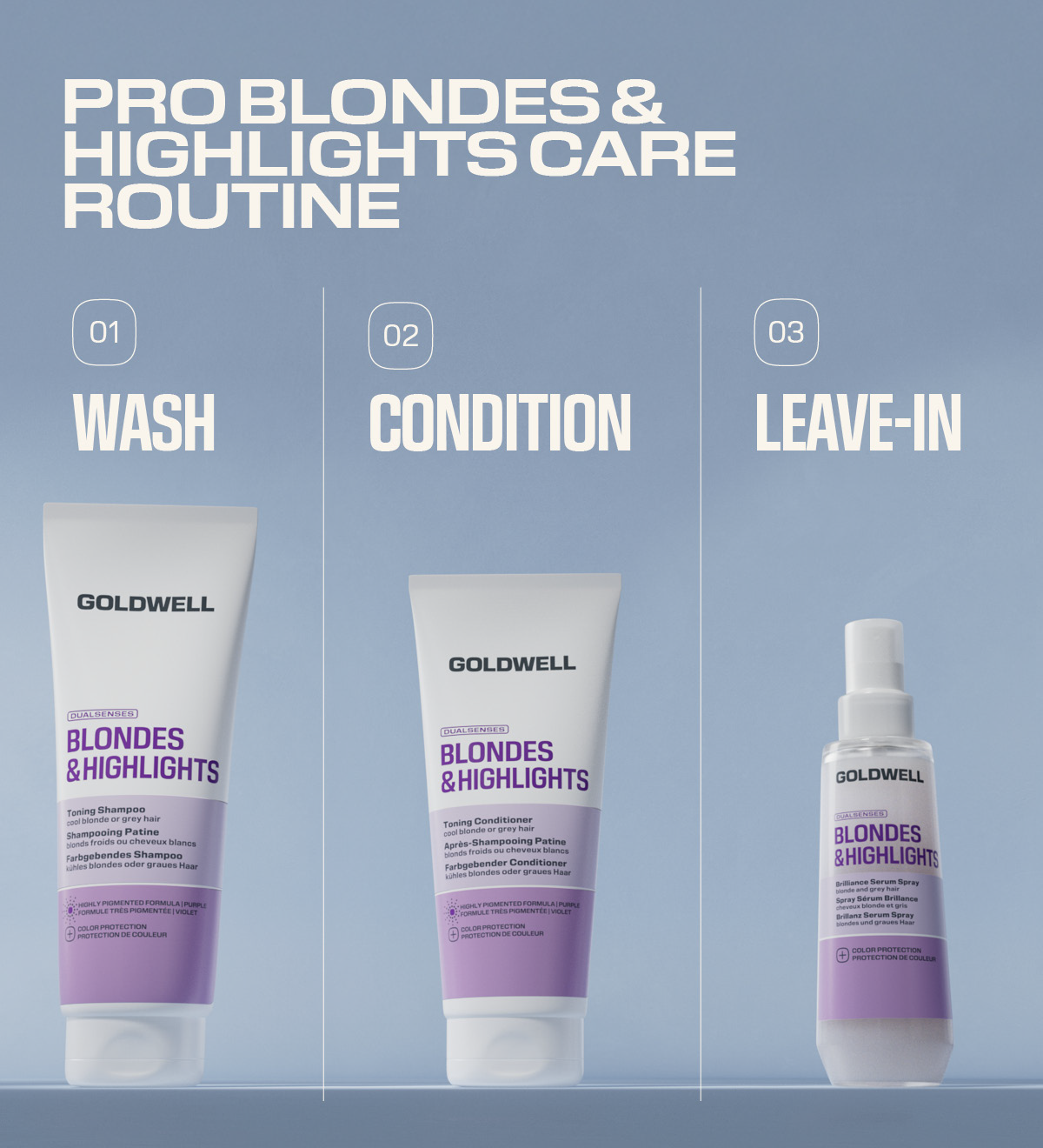 Goldwell Dualsenses Blondes & Highlights Farbgebender Conditioner 200 ml