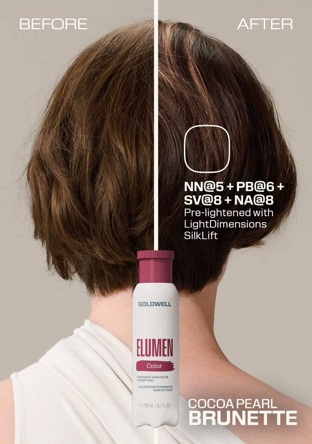 Goldwell Elumen Hair Color Naturals NN@6 200 ml 