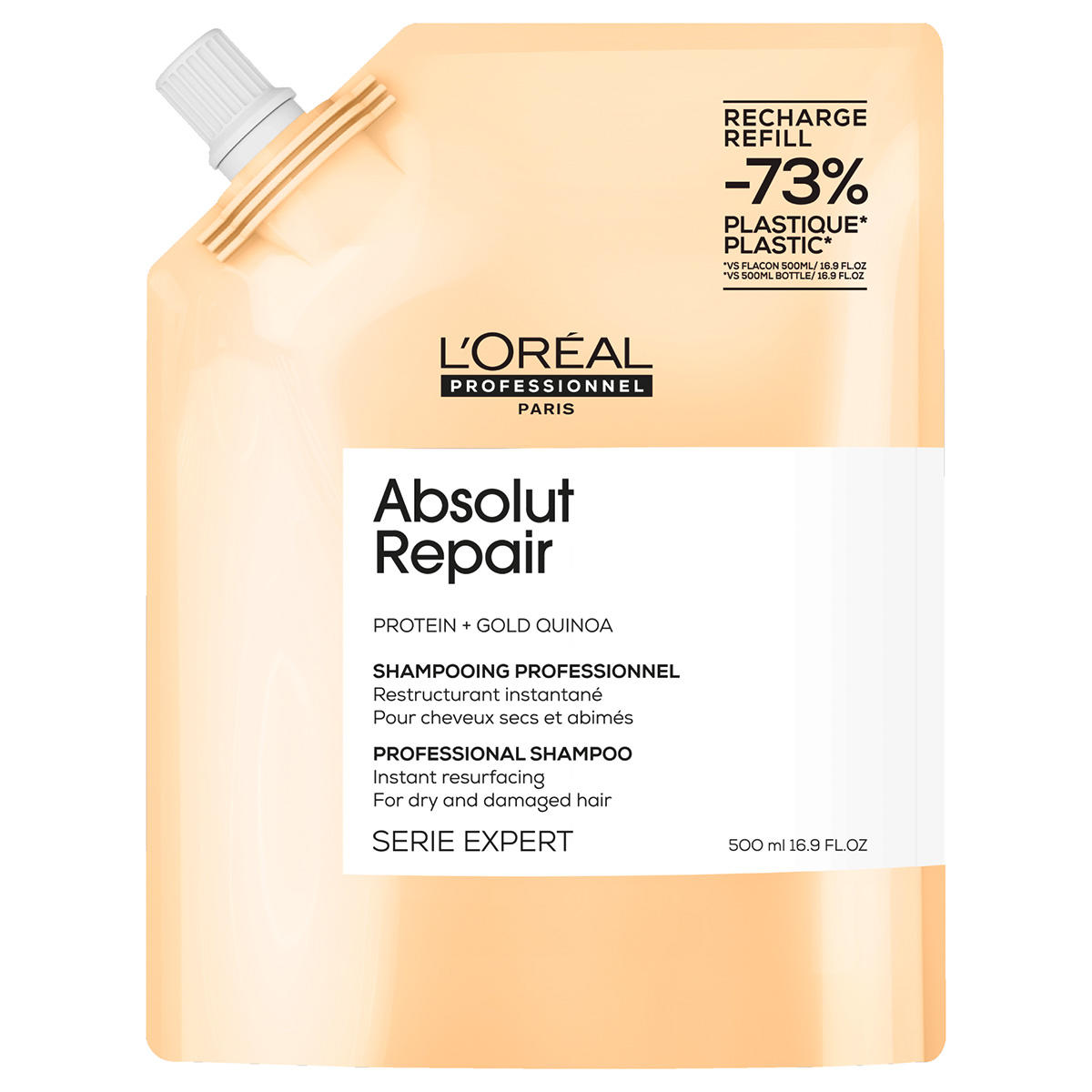 L'Oréal Professionnel Serie Expert Absolut Repair Shampoo Refill, 500 ml