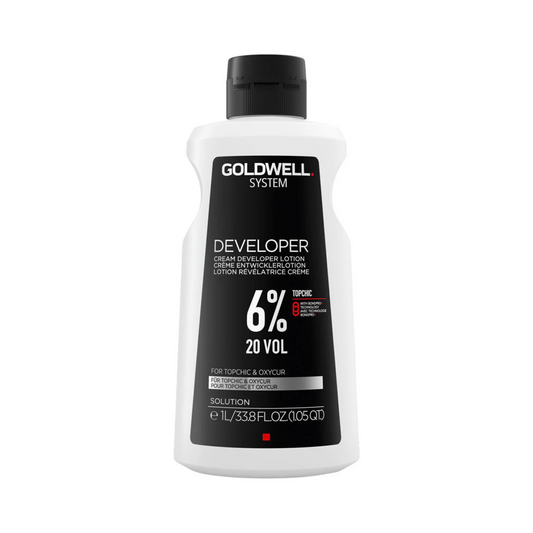 GOLDWELL SYSTEM Solutions Entwickler Lotion 6% - 1 Liter