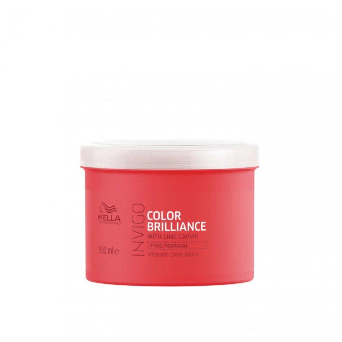 Wella Professionals Care INVIGO - Color Brilliance Vibrant Color Mask Fine/Normal, 500 ml