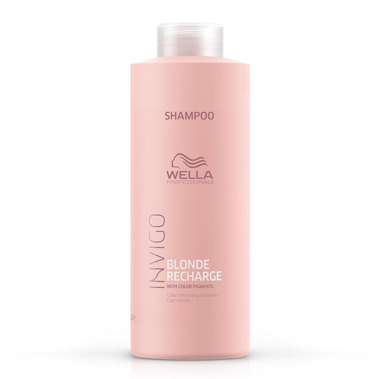 Wella Professionals Care INVIGO - Blonde Recharge Shampoo, 1L