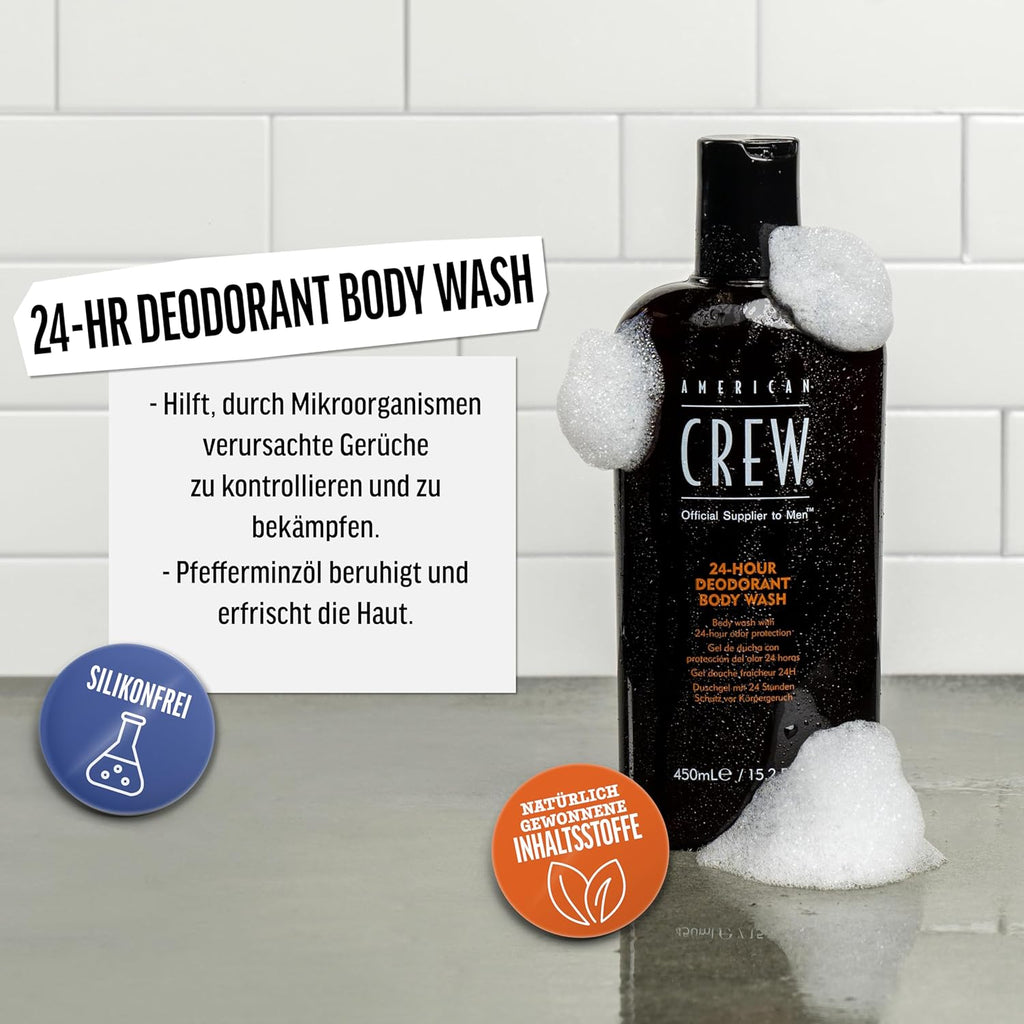 American Crew - 24H Deodorant Body Wash 450ml