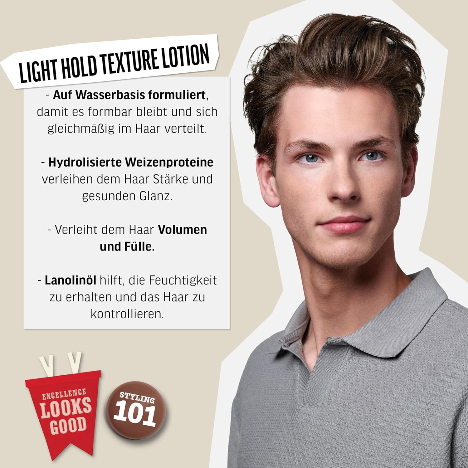 American Crew - Light Hold Texture Lotion 250ml