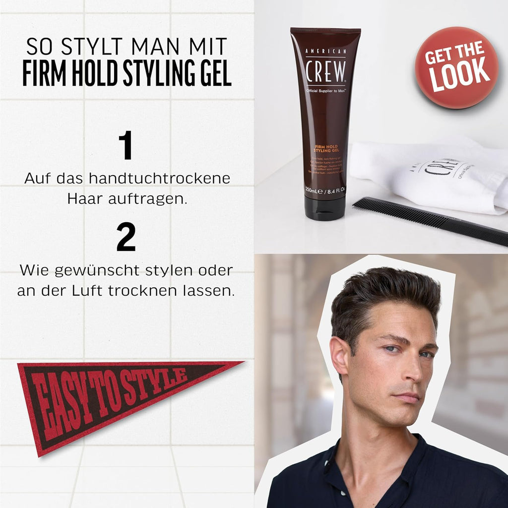 American Crew - Firm Hold Styling Gel 250ml