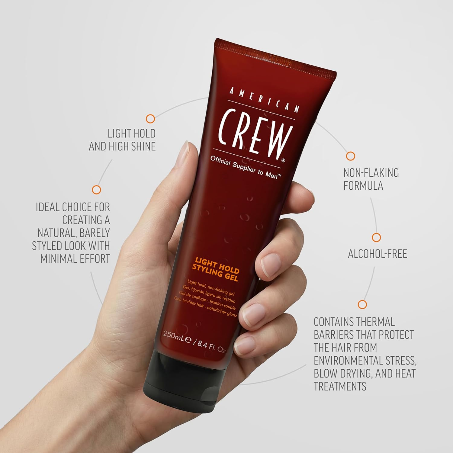 American Crew - Light Hold Styling Gel 250ml