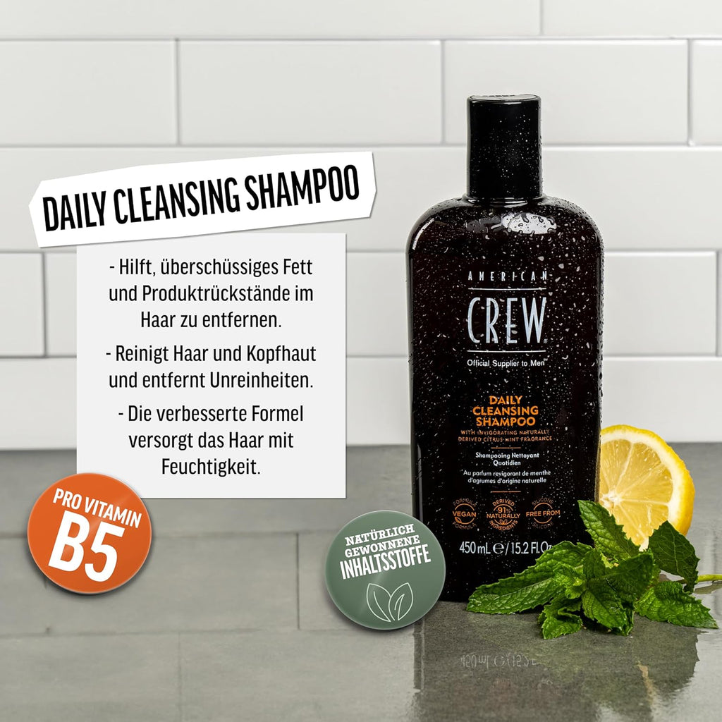 American Crew – Daily Cleansing Shampoo 1000ml