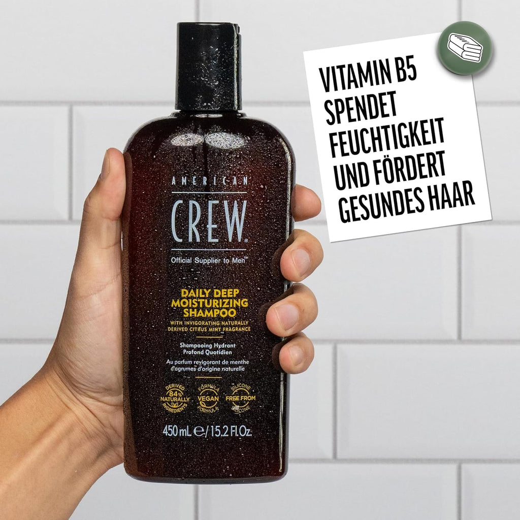 American Crew – Daily Deep Moisturizing Shampoo 1000ml