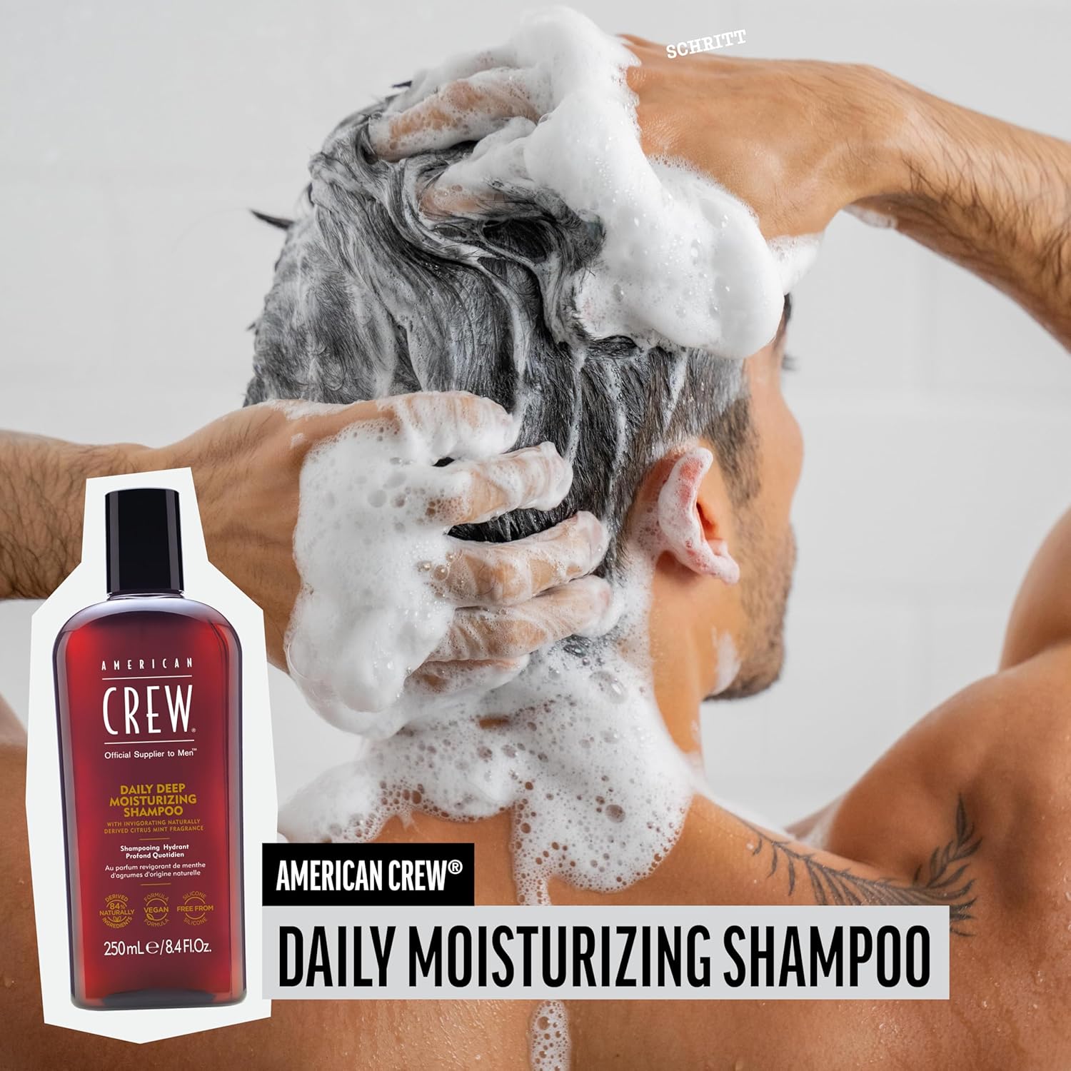 American Crew – Daily Deep Moisturizing Shampoo 250ml