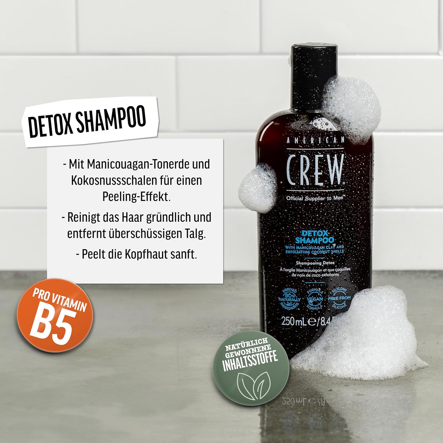 American Crew – Detox Shampoo 250ml