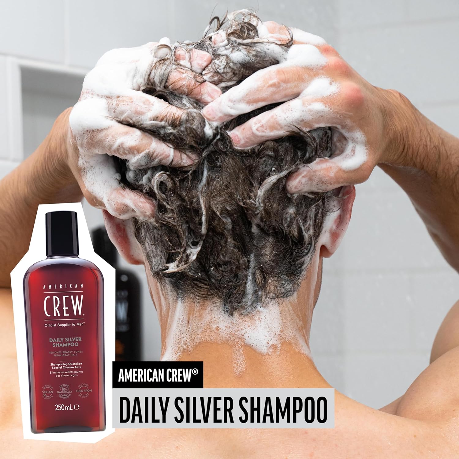 American Crew - Daily Silver Shampoo 250ml