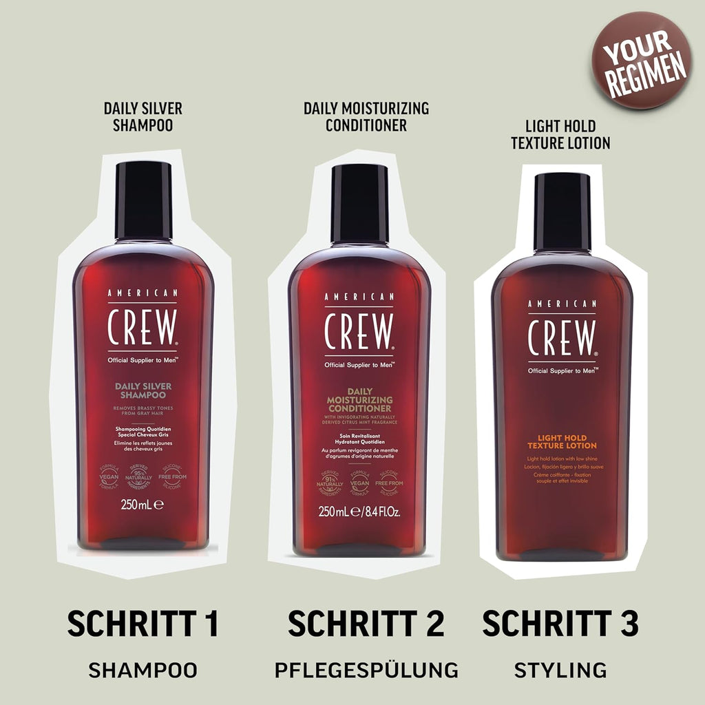 American Crew - Daily Silver Shampoo 250ml