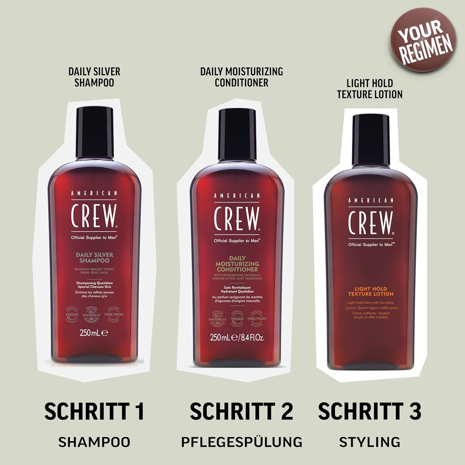 American Crew - Daily Silver Shampoo 250ml