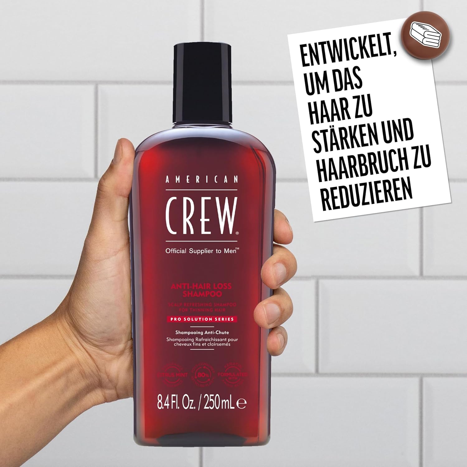 American Crew - Anti-Hairloss Shampoo 1000ml