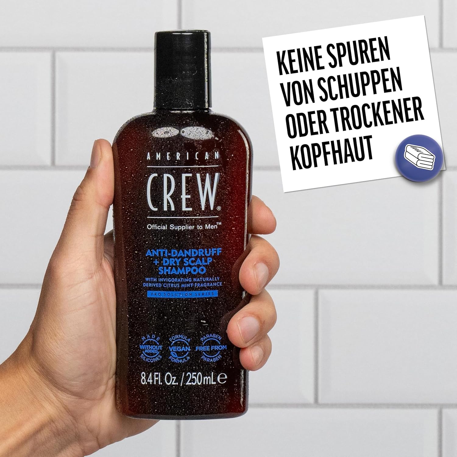 American Crew - Anti-Dandruff + Dry Scalp Shampoo 250ml
