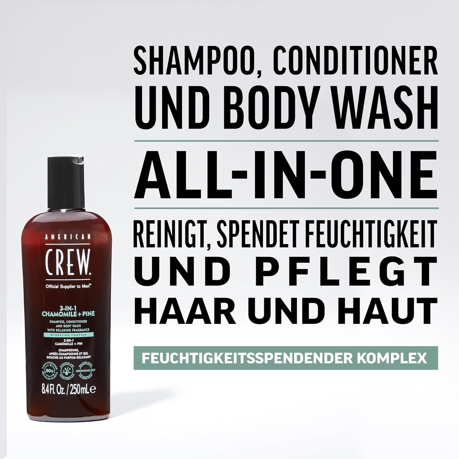 American Crew - 3-IN-1 RELAXING 1000ML