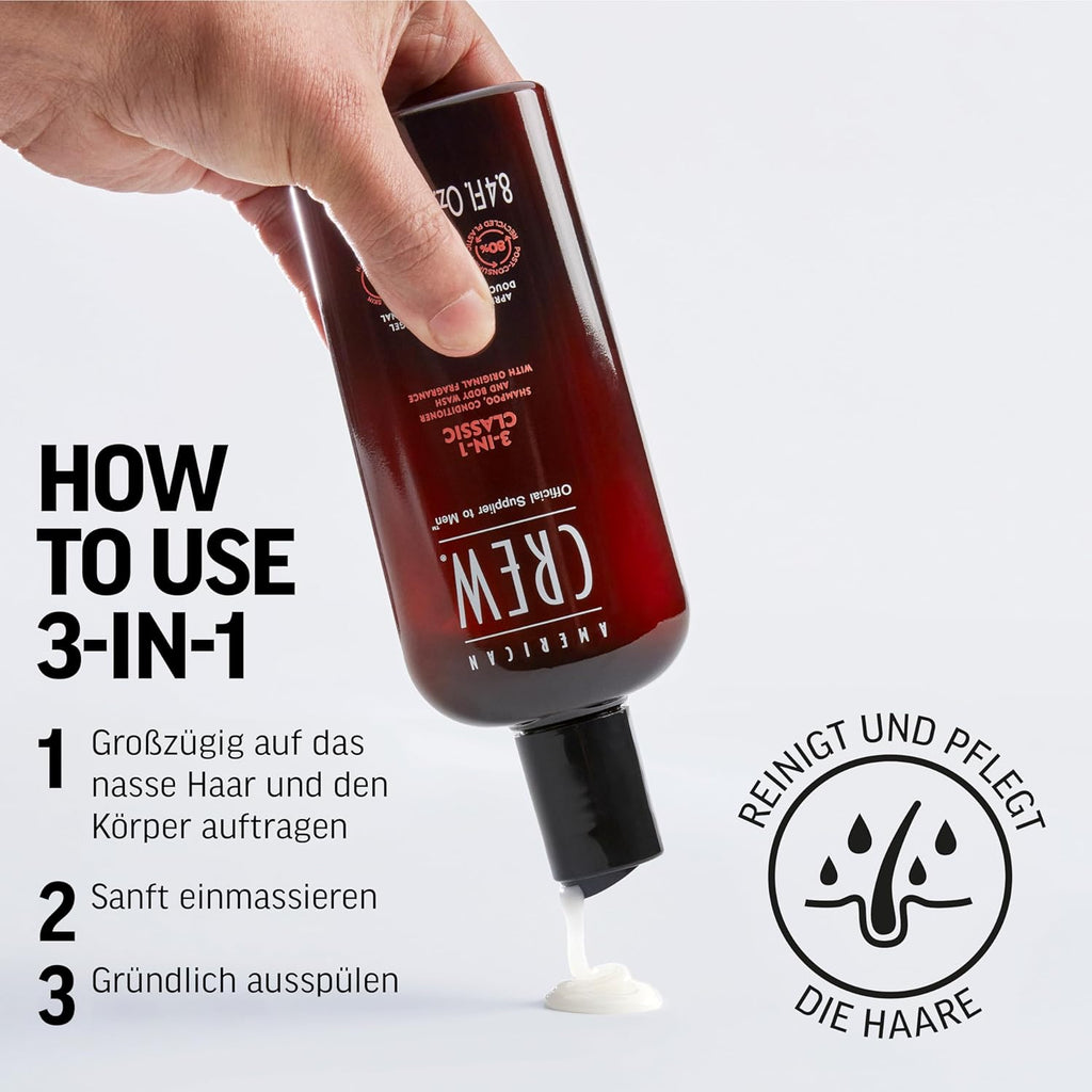 American Crew - 3-in-1 Classic 450ml