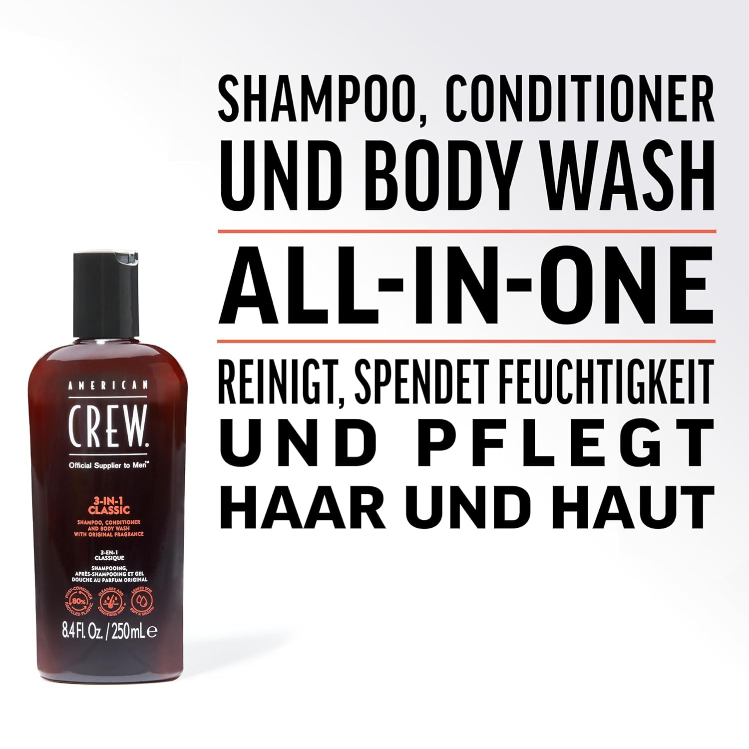 American Crew - 3-in-1 Classic 250ml