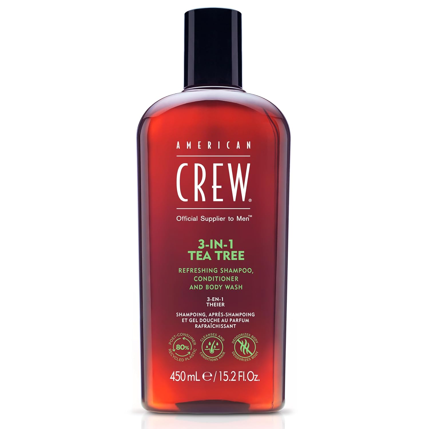 American Crew - 3-IN-1 TEA TREE 450ML