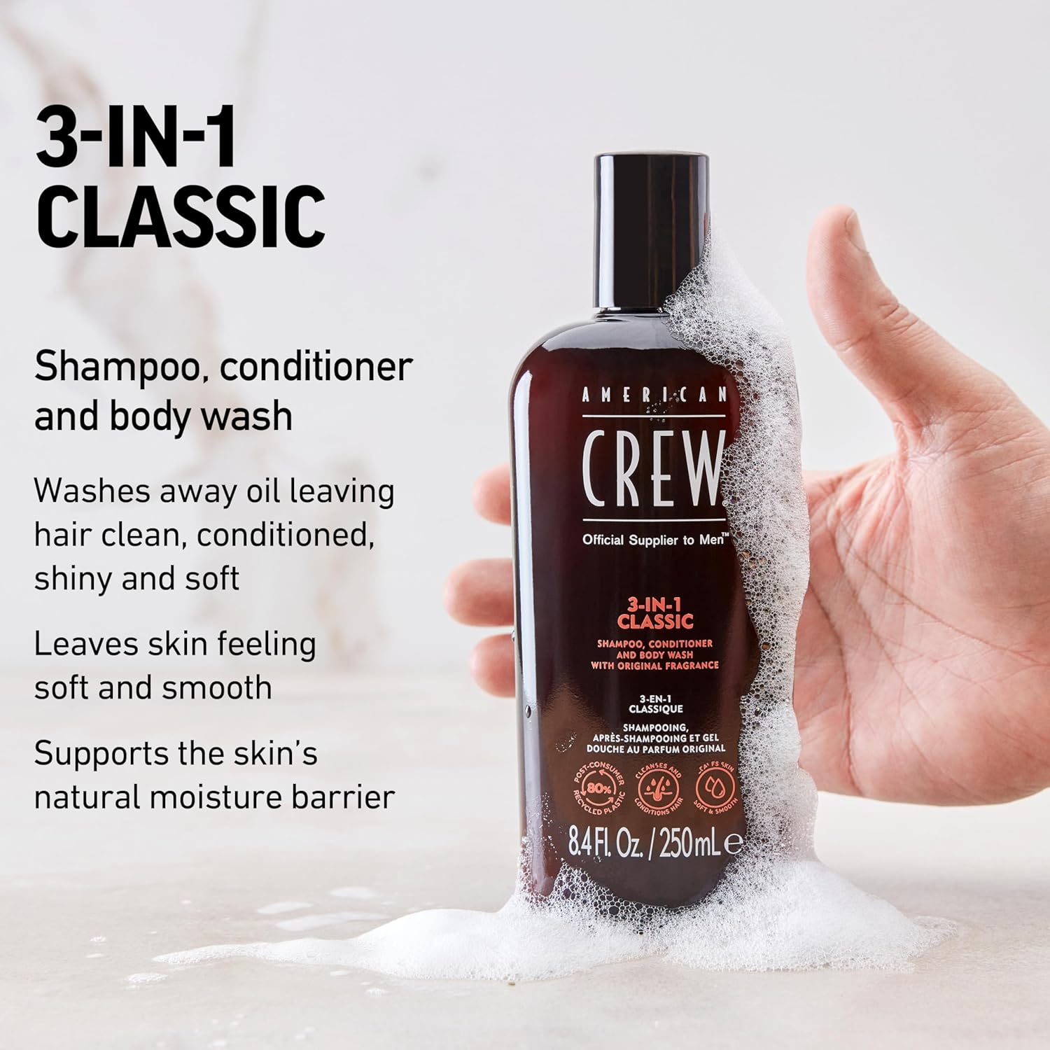 American Crew - 3-IN-1 CLASSIC 1000 ml