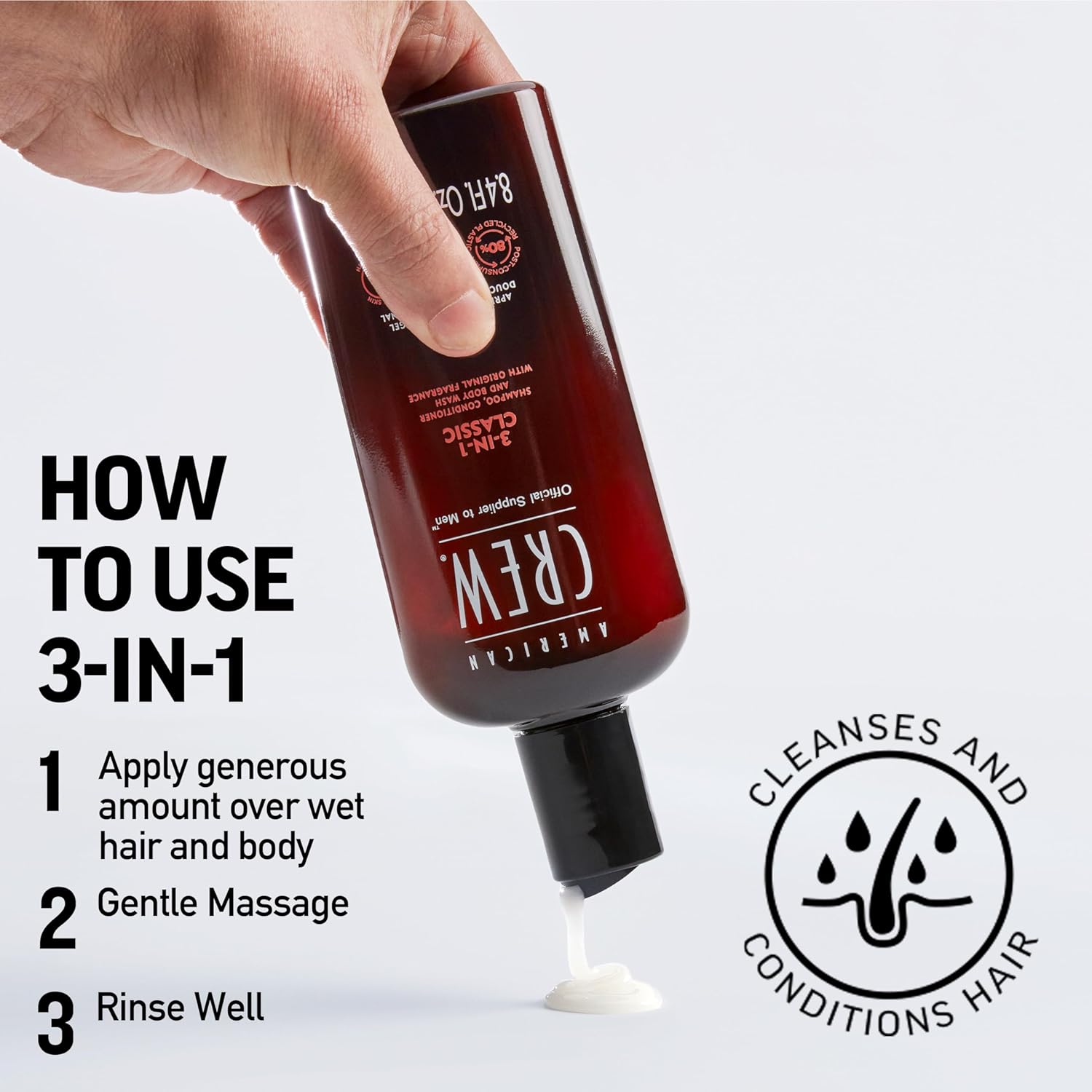 American Crew - 3-IN-1 CLASSIC 1000 ml