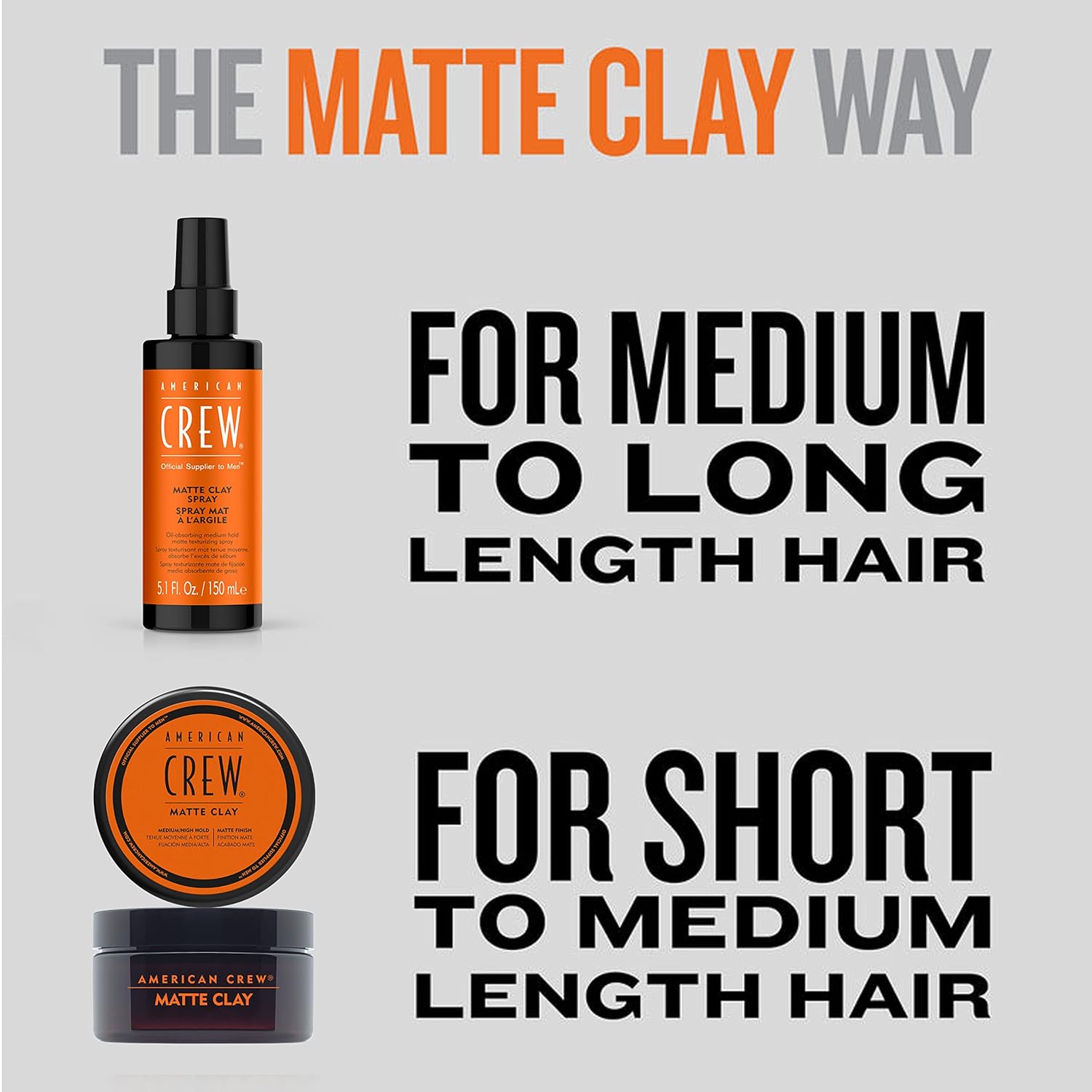 American Crew - Matte Clay Spray 150ml