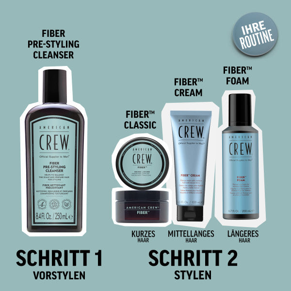 American Crew Fiber Pre-Styling Cleanser 250ml