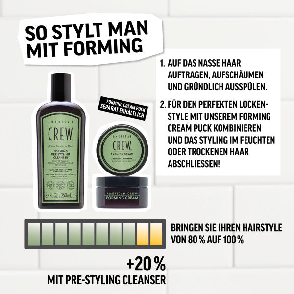 American Crew Forming Pre-Styling Cleanser 250ml