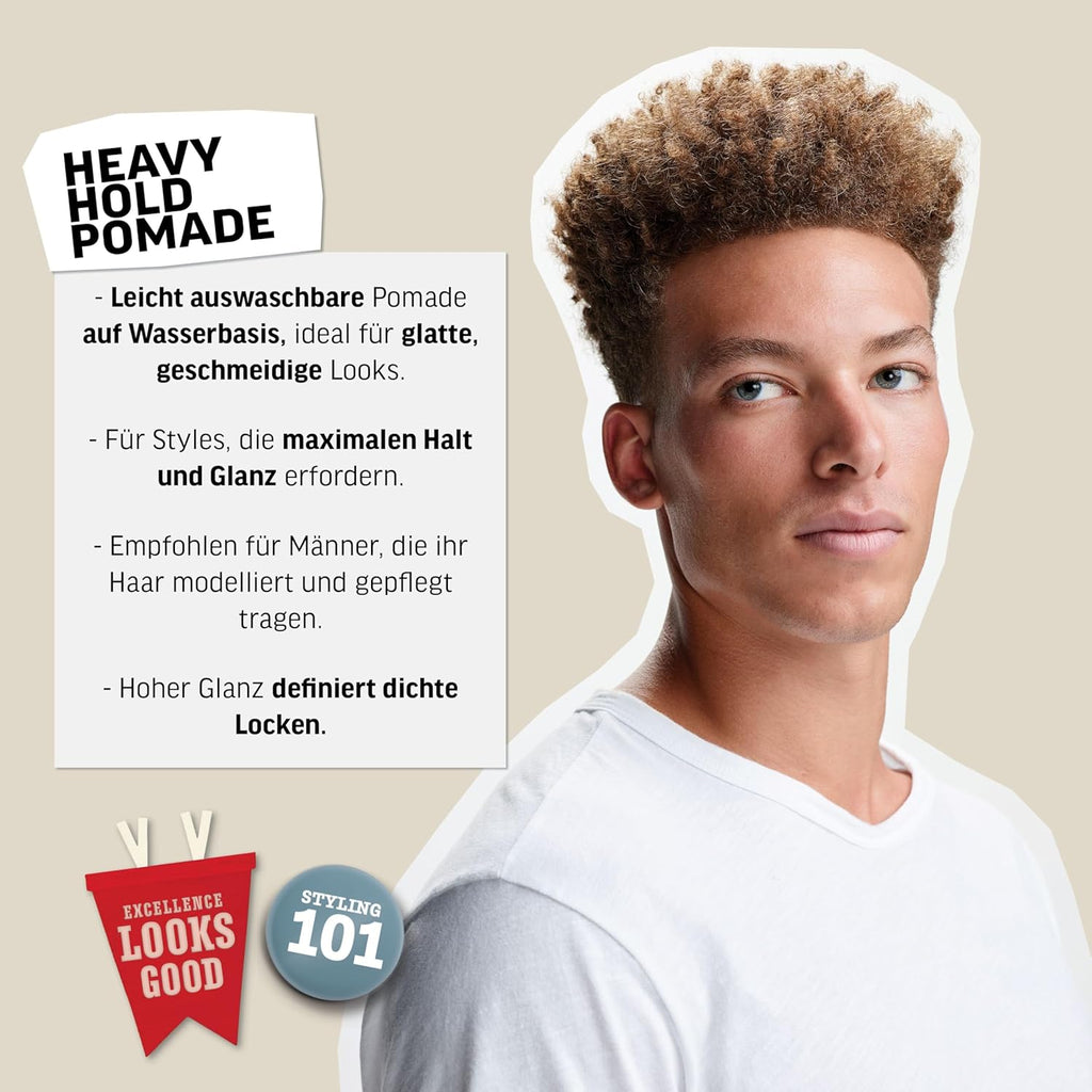 American Crew - Heavy Hold Pomade 85g
