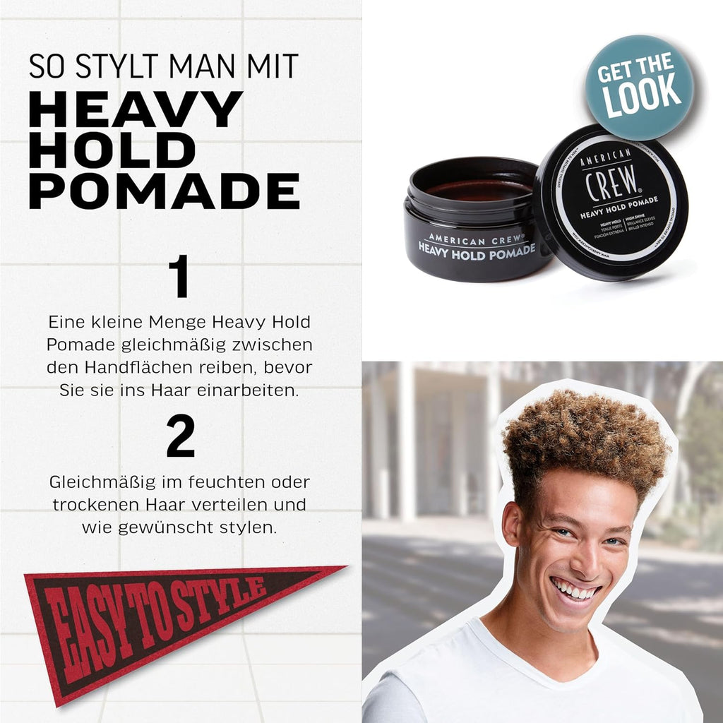 American Crew - Heavy Hold Pomade 85g