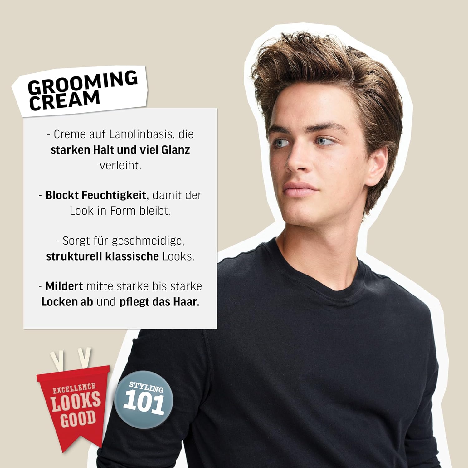 American Crew - Grooming Cream 85g