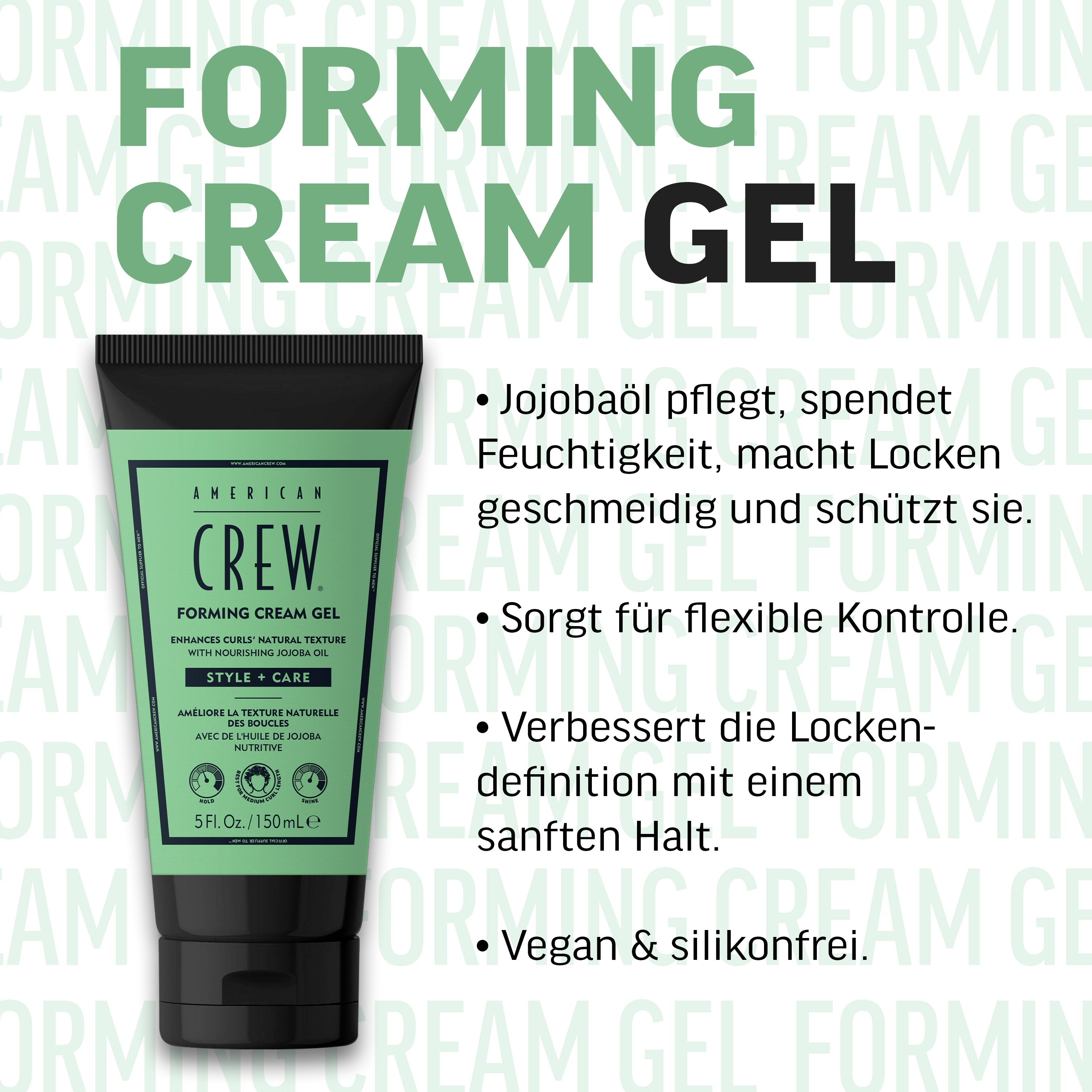 American Crew Forming Cream Gel 150ml