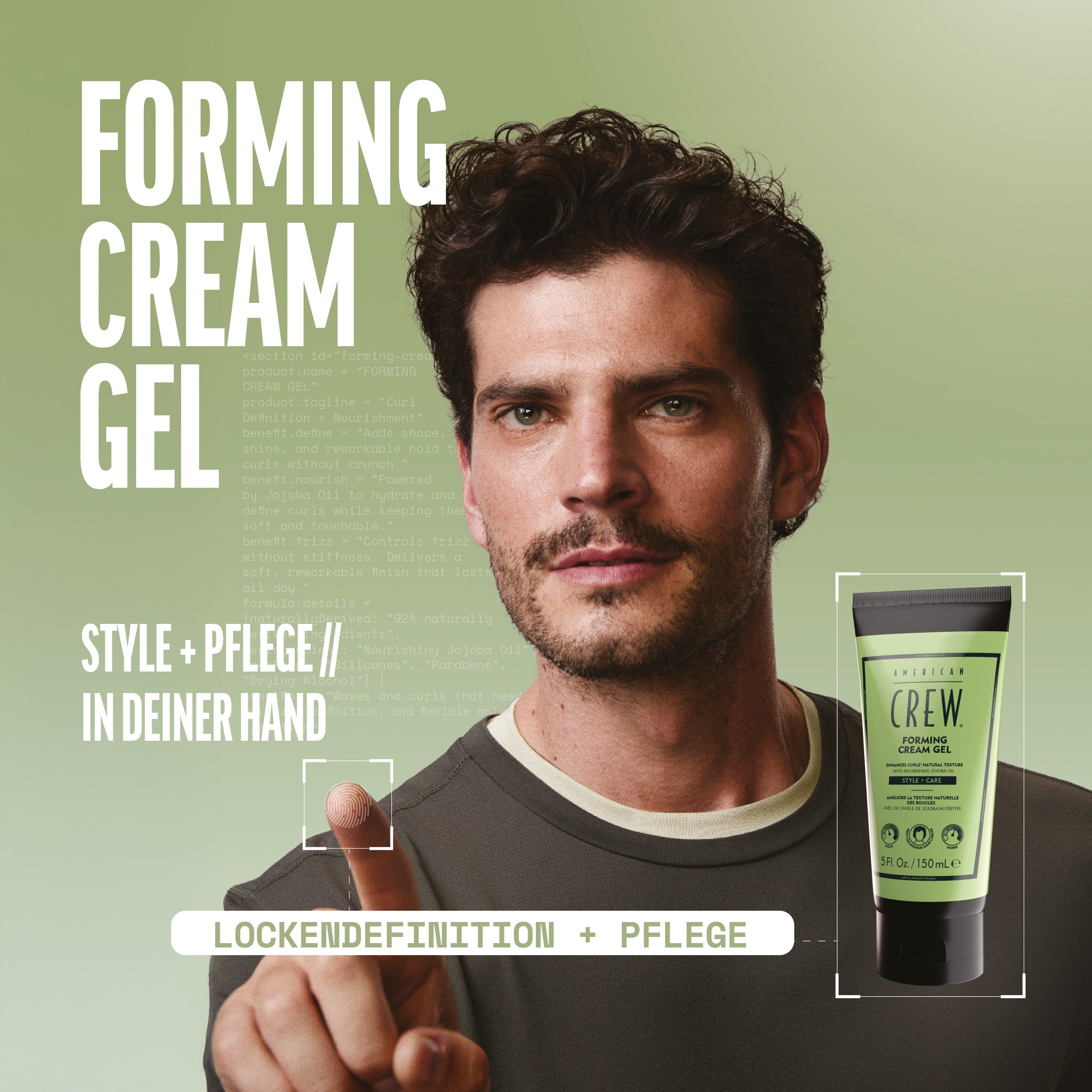 American Crew Forming Cream Gel 150ml