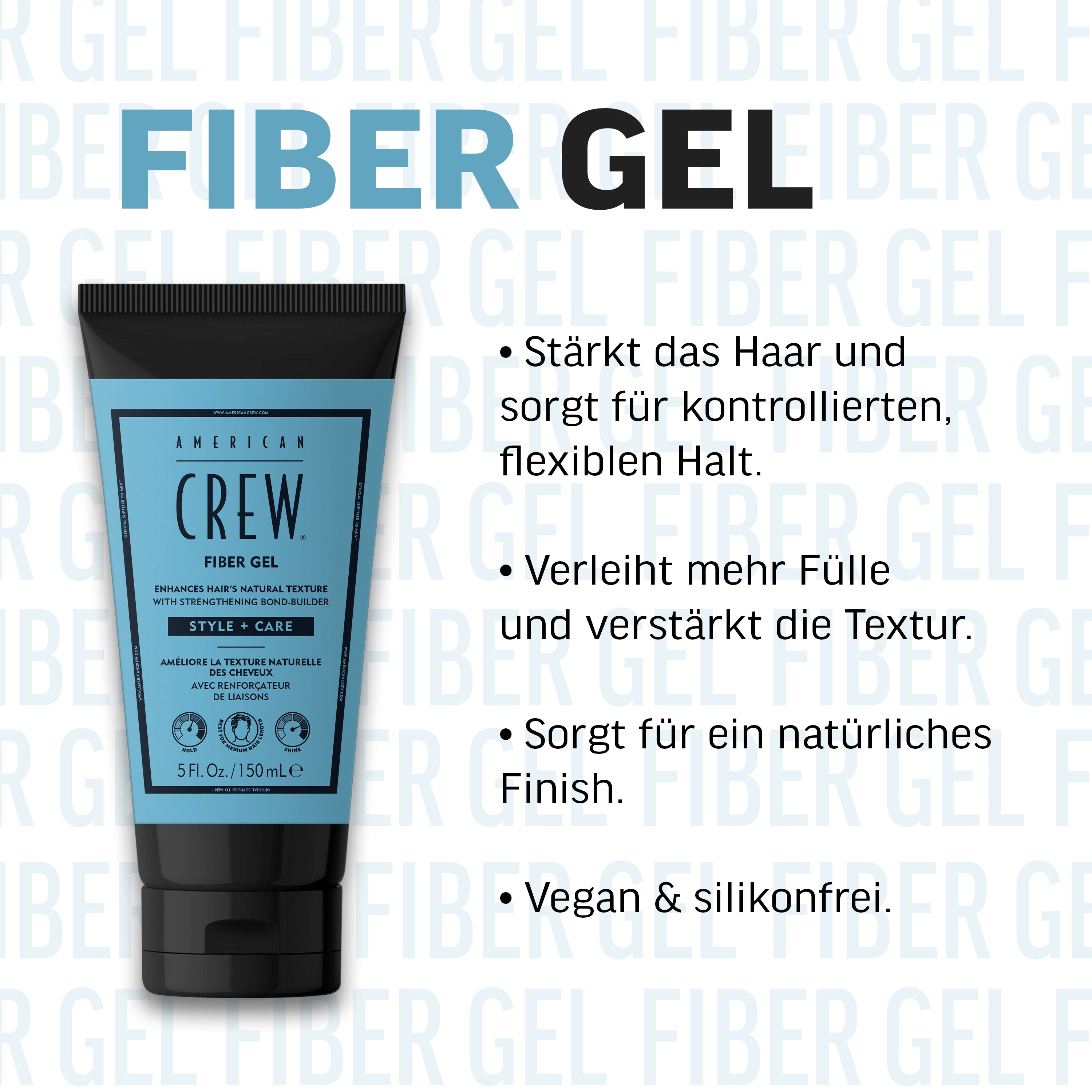 American Crew Fiber Gel 150ml