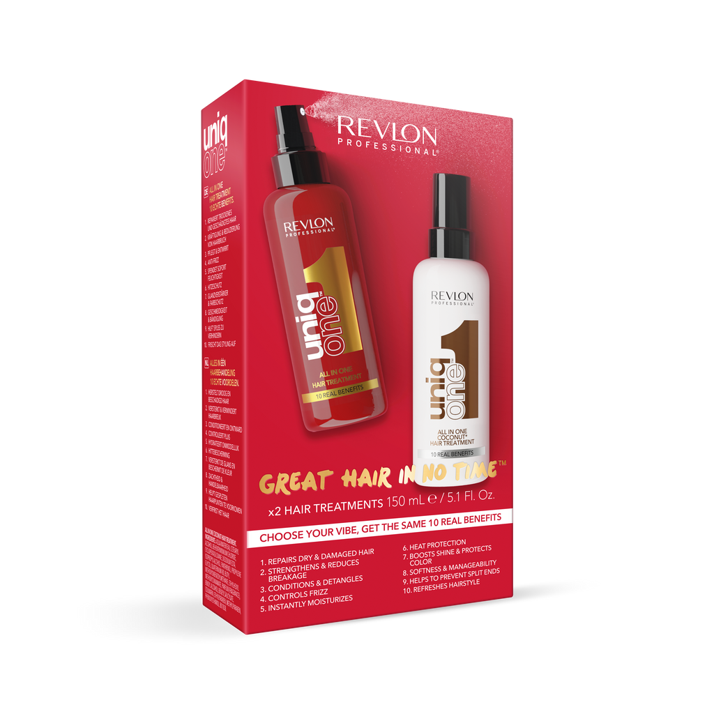 REVLON Professional - UNIQONE DUO PACK CLASSIC TREATMENT 150ML + COCO 150ML