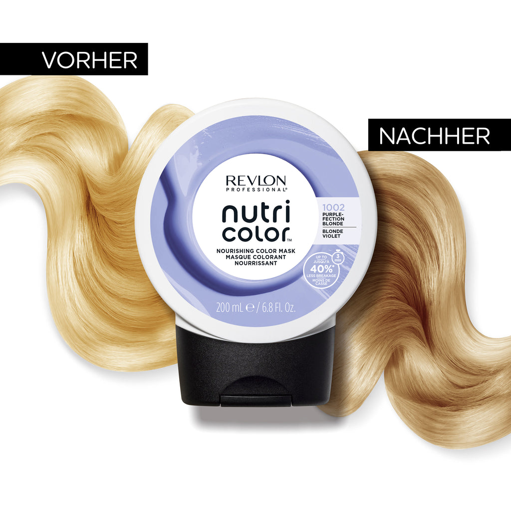 REVLON Professional - NUTRI COLOR 1002 PURPLE-FECTION ICY BLONDE, 200ml