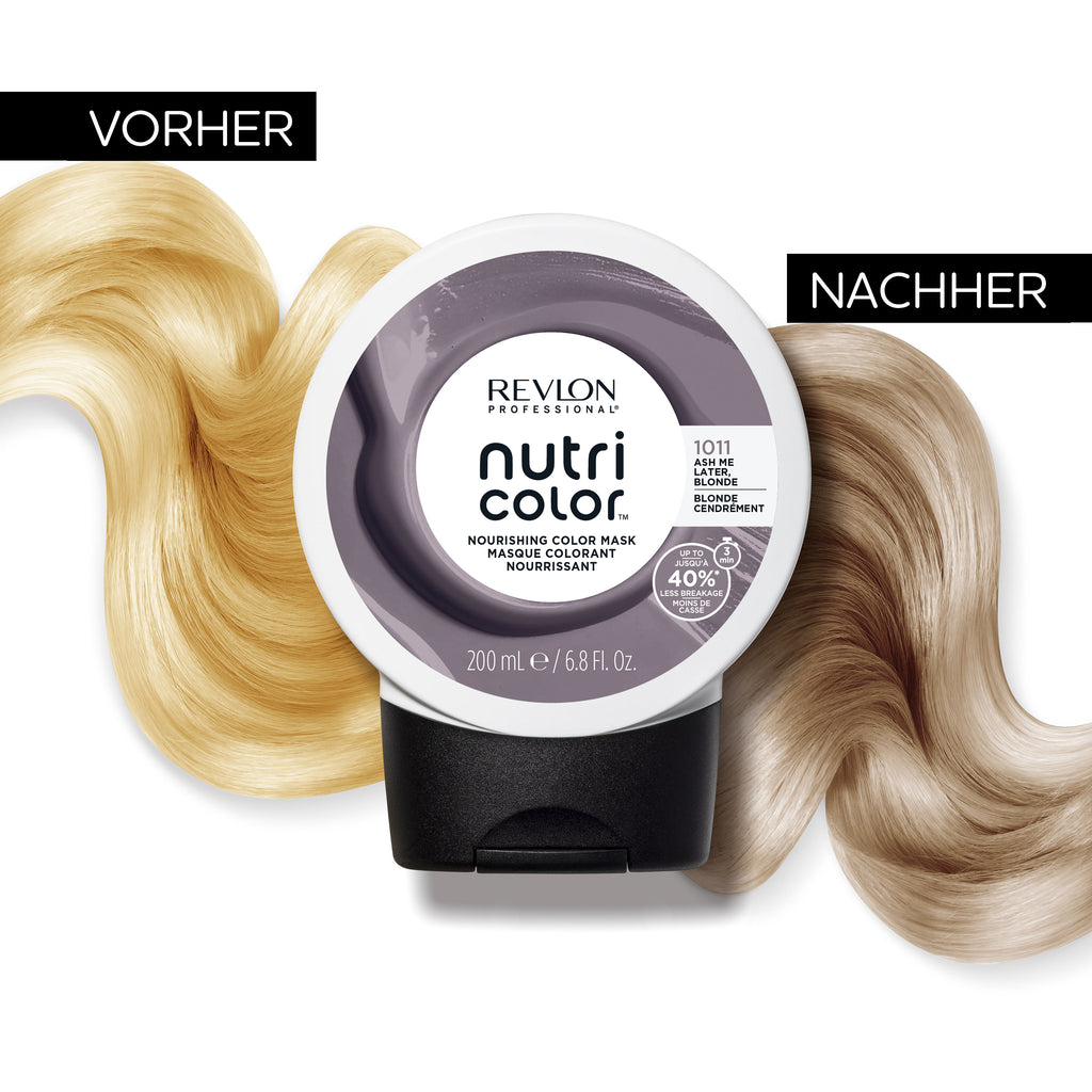 REVLON Professional - NUTRI COLOR 1011 ASH ME LATER FROSTED BLONDE, 200ml