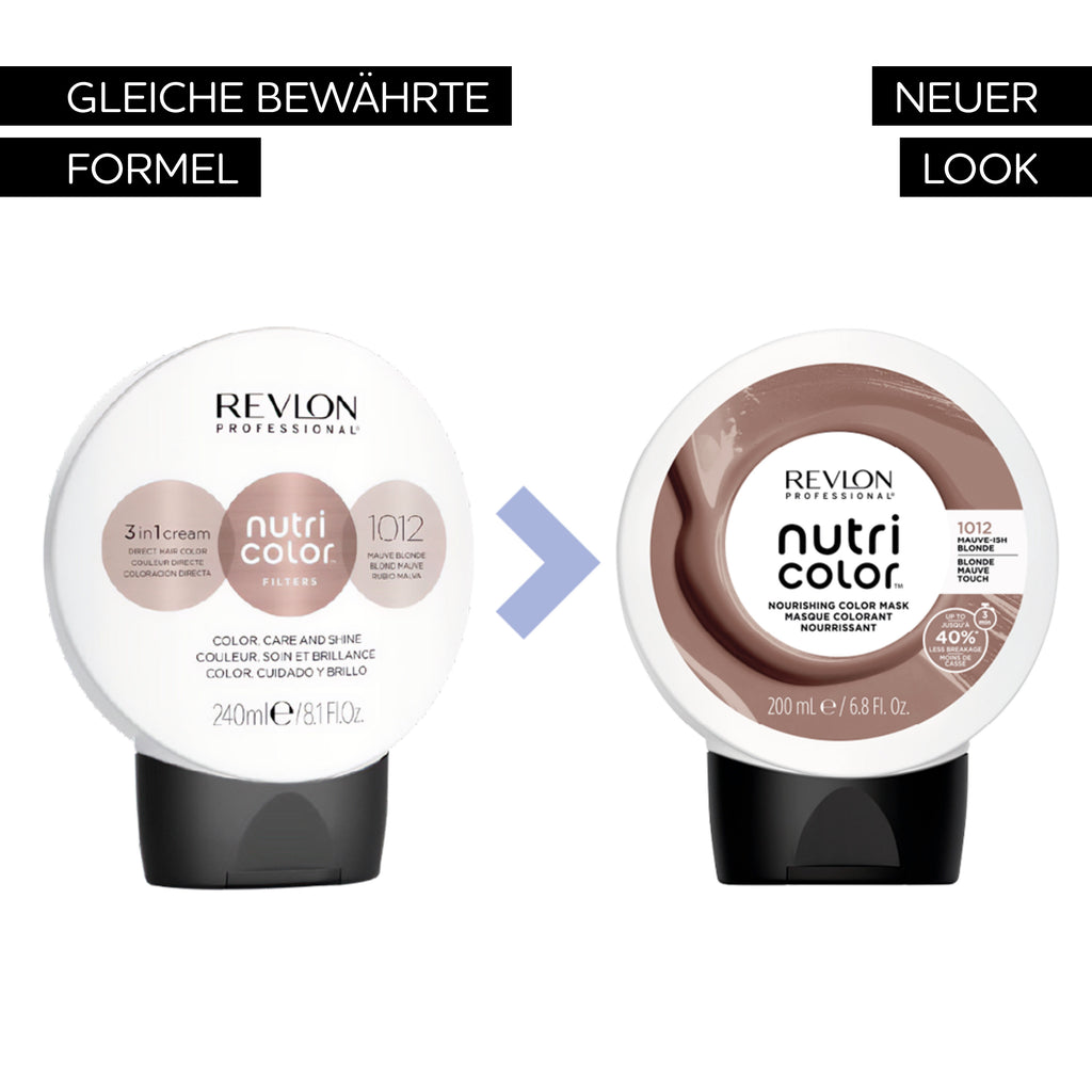 REVLON Professional - NUTRI COLOR 1012 MAUVE-ISH BLONDE, 200ml
