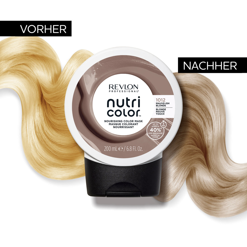 REVLON Professional - NUTRI COLOR 1012 MAUVE-ISH BLONDE, 200ml