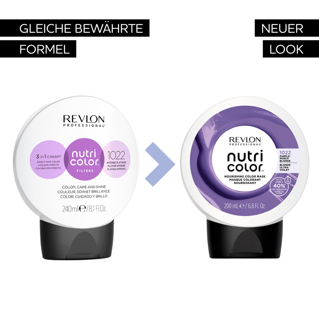 REVLON Professional - NUTRI COLOR 1022 PURPLE-PUNCH BLONDE, 200ml