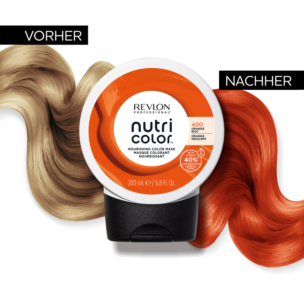 REVLON Professional - NUTRI COLOR 400 ORANGE RIOT, 200ml